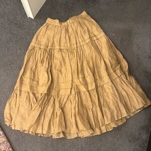 Banana republic midi skirt